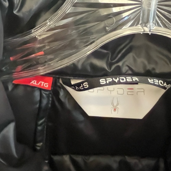 EUC Spyder down jacket. Women’s XL. Black. - Picture 3 of 11